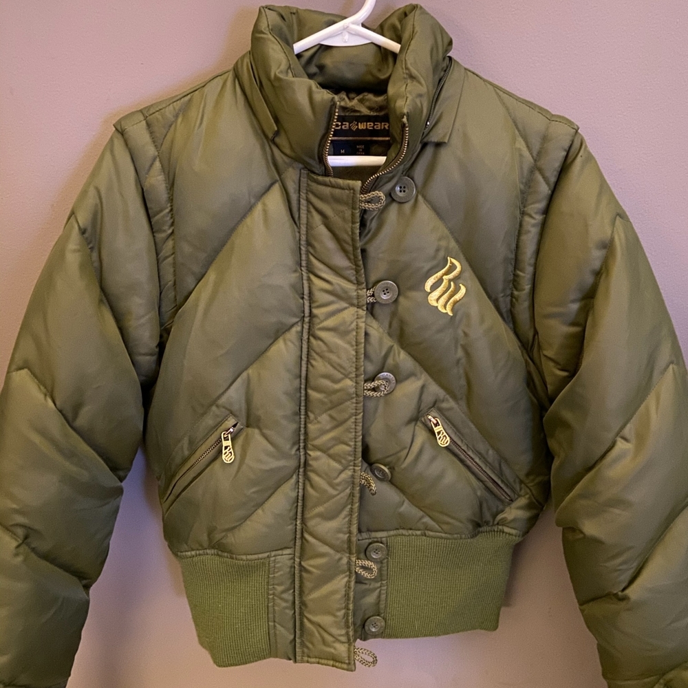 Rocawear olive jacket. Worn once